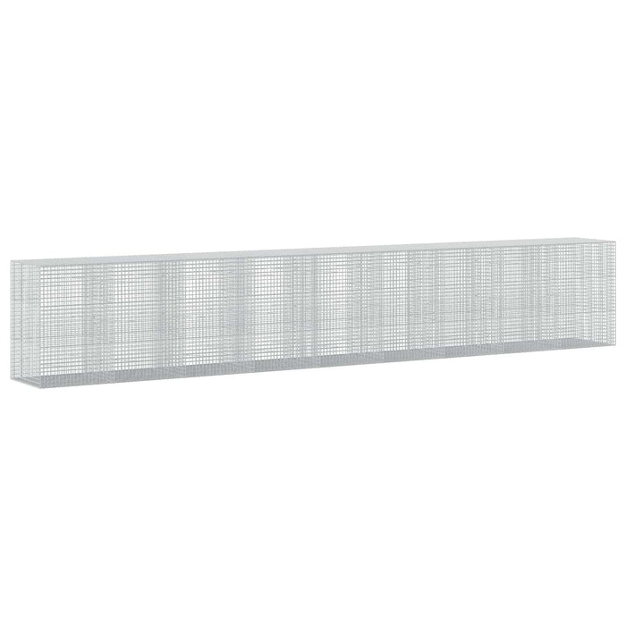 Gabion cu sârmă de 5 mm și plasă de 5x5 cm 900x100x150 cm WALTI