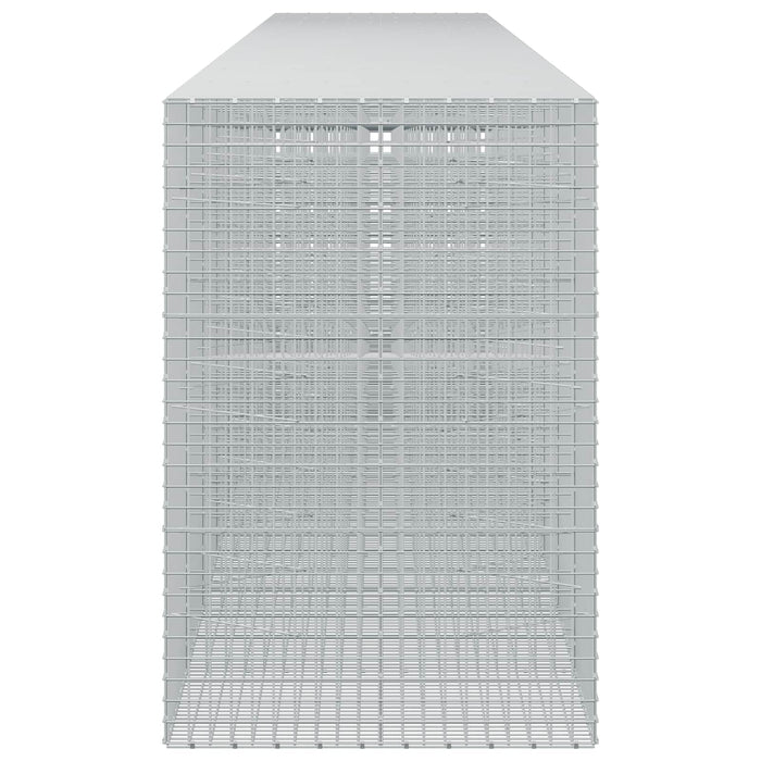 Gabion cu sârmă de 5 mm și plasă de 5x5 cm 1000x100x150 cm WALTI