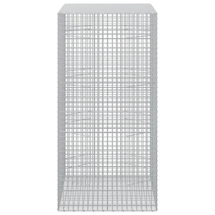 Gabion cu sârmă de 5 mm și plasă de 5x5 cm 150x100x200 cm WALTI