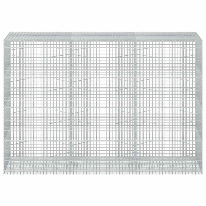 Gabion cu sârmă de 5 mm și plasă de 5x5 cm 300x100x200 cm WALTI