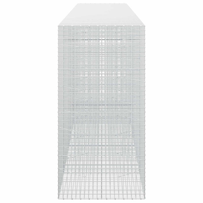 Gabion cu sârmă de 5 mm și plasă de 5x5 cm 600x100x200 cm WALTI