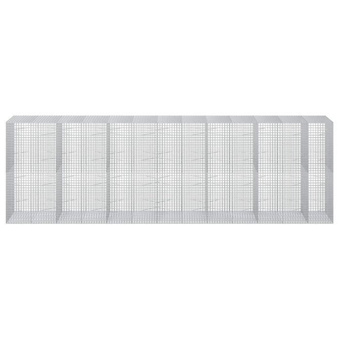 Gabion cu sârmă de 5 mm și plasă de 5x5 cm 650x100x200 cm WALTI