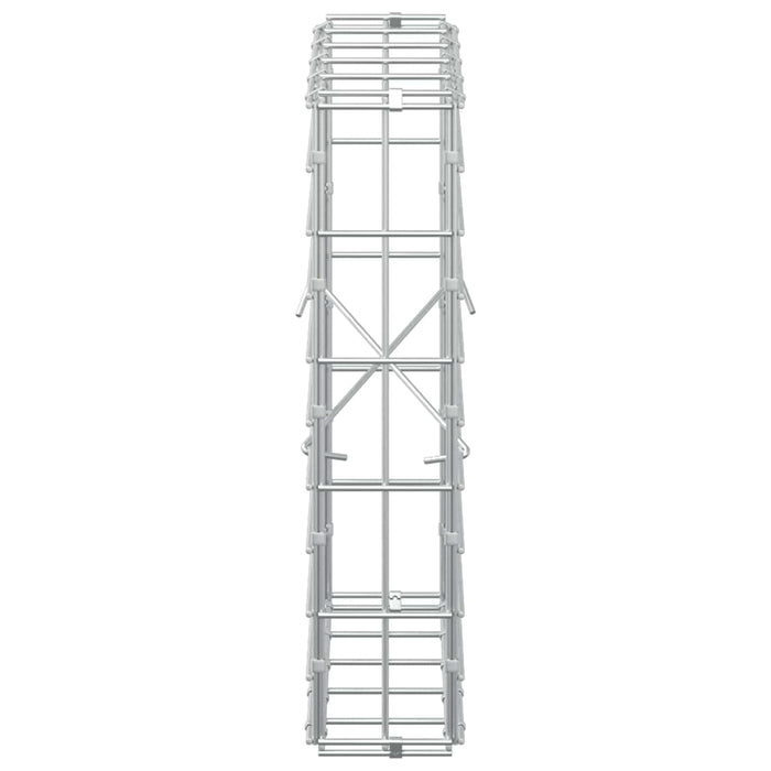 Gabion cu Sârmă de 5 mm și Plasă de 5x10 cm 250x10x50 cm WALTI