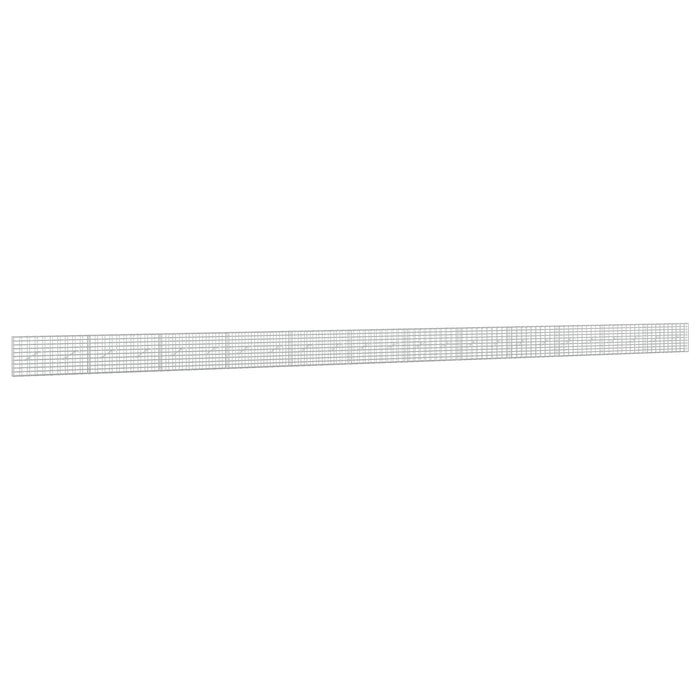 Gabion cu Sârmă de 5 mm și Plasă de 5x10 cm 1200x10x50 cm - WALTI WALTI