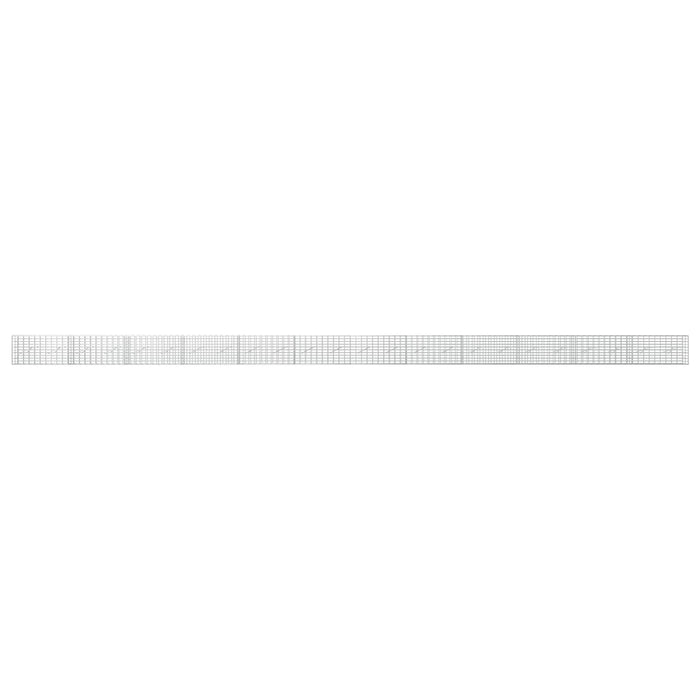 Gabion cu Sârmă de 5 mm și Plasă de 5x10 cm 1200x10x50 cm - WALTI WALTI