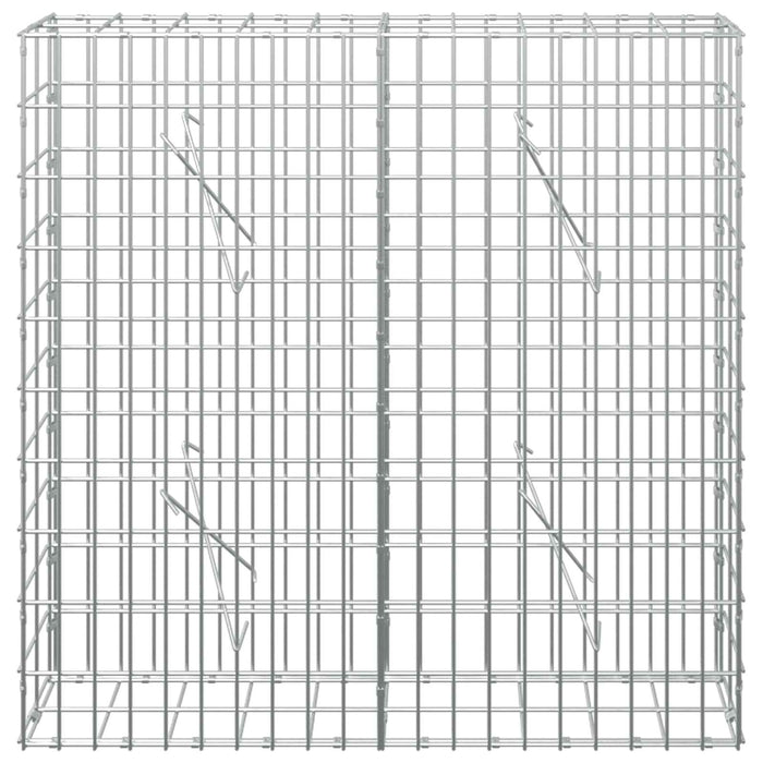 Gabion cu Sârmă de 5 mm și Plasă de 5x10 cm 100x10x100 cm WALTI
