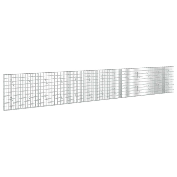 Gabion cu Fir de 5 mm și Plasă de 5x10 cm 650x10x100 cm WALTI