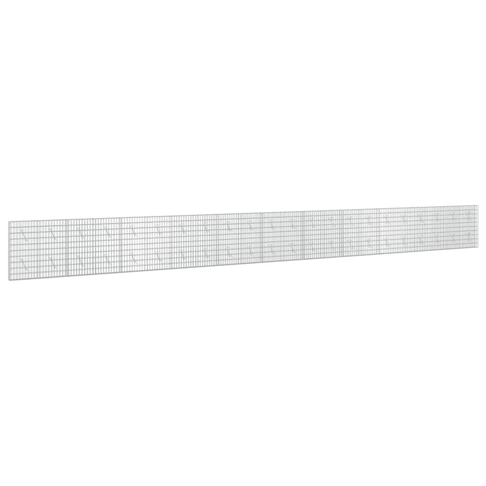 Gabion cu Fir de 5 mm și Plasă de 5x10 cm 1100x10x100 cm WALTI