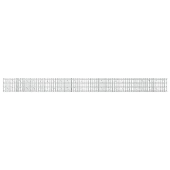 Gabion cu Sârmă de 5 mm și Plasă de 5x10 cm 1200x10x100 cm WALTI