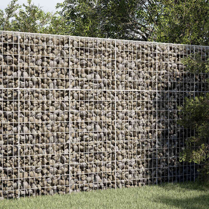 Gabion cu Sârmă de 5 mm și Plasă de 5x10 cm 50x10x150 cm WALTI