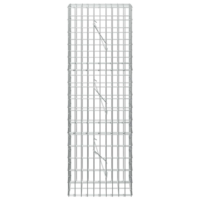 Gabion cu Sârmă de 5 mm și Plasă de 5x10 cm 50x10x150 cm WALTI