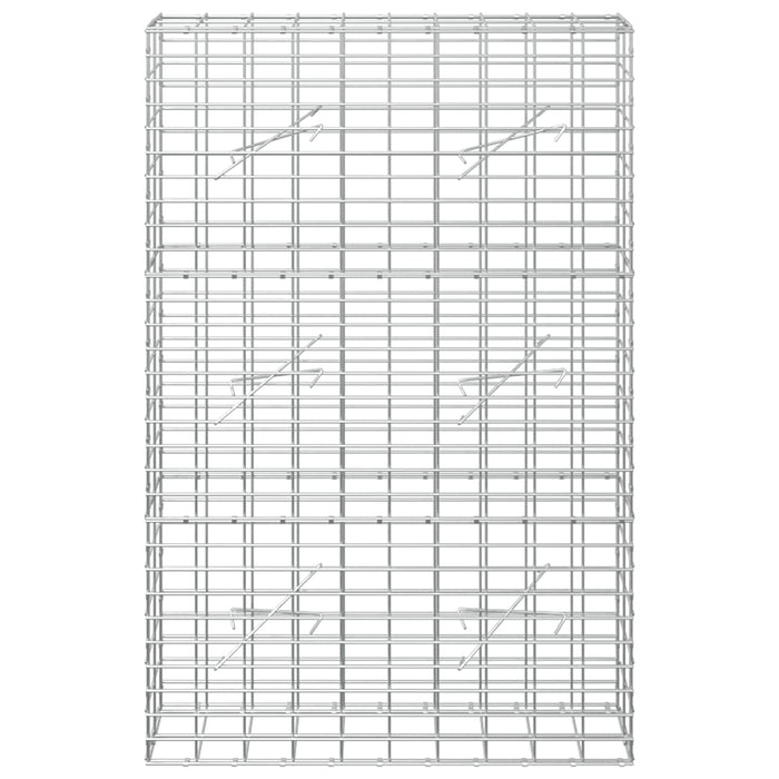 Gabion cu Sârmă de 5 mm și Plasă de 5x10 cm 100x10x150 cm WALTI