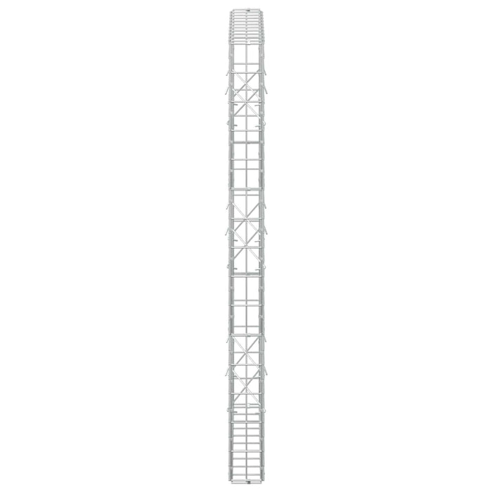 Gabion cu Sârmă de 5 mm și Plasă de 5x10 cm 100x10x150 cm WALTI