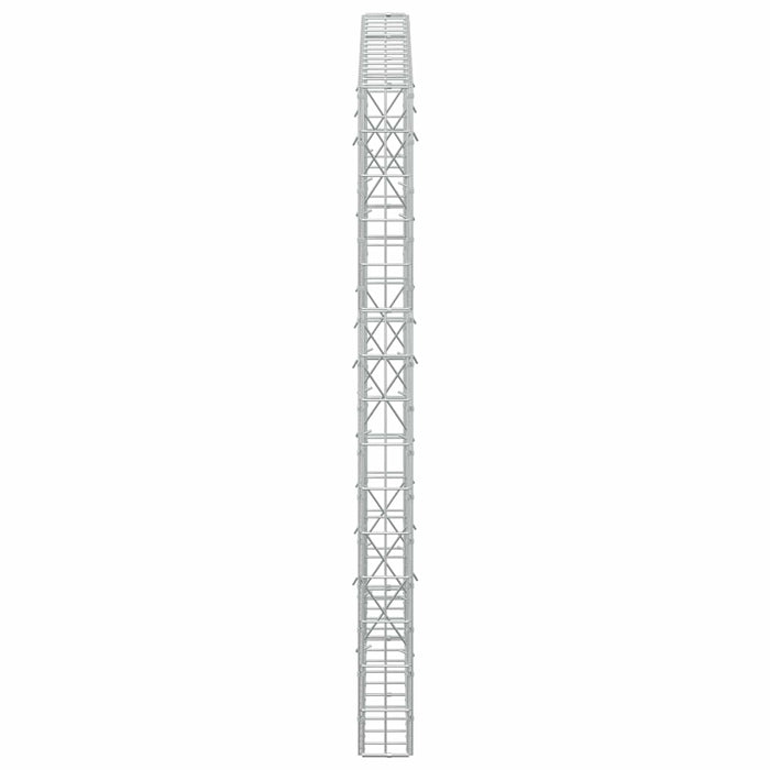 Gabion cu Sârmă de 5 mm și Plasă de 5x10 cm 150x10x150 cm WALTI