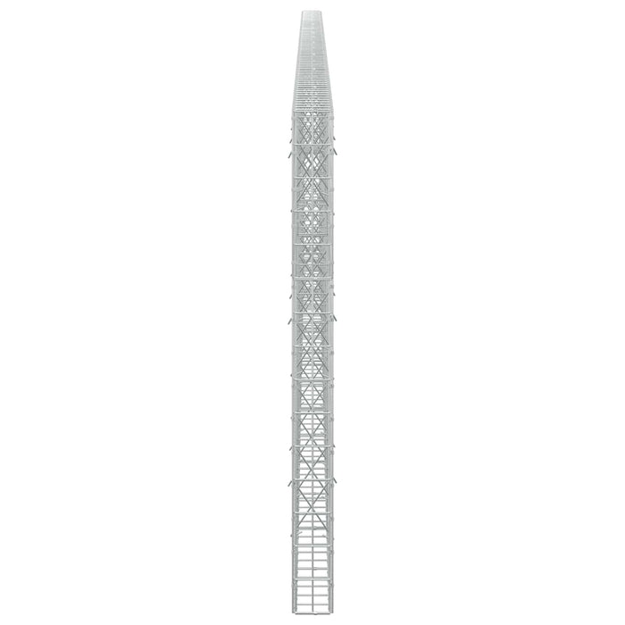 Gabion cu Sârmă de 5 mm și Plasă de 5x10 cm 800x10x150 cm WALTI