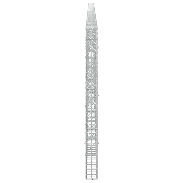 Gabion cu Sârmă de 5 mm și Plasă de 5x10 cm 900x10x150 cm WALTI