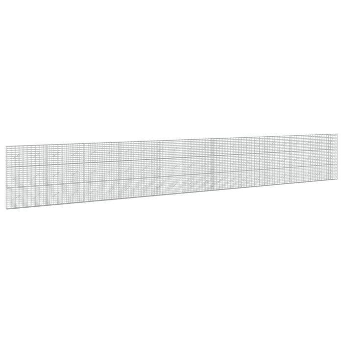 Gabion cu Sârmă de 5 mm și Plasă de 5x10 cm 1100x10x150 cm WALTI