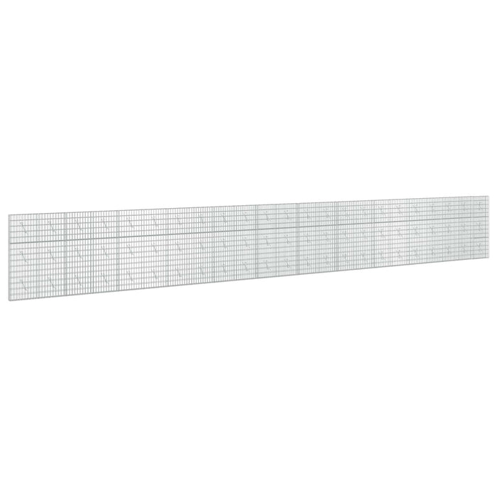 Gabion cu Fir de 5 mm și Plasă de 5x10 cm 1150x10x150 cm WALTI