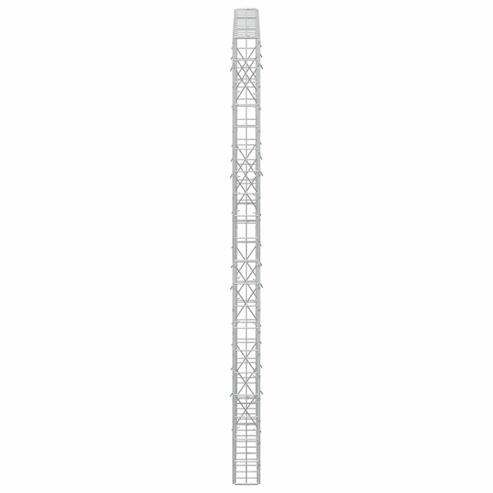 Gabion cu Sârmă de 5 mm și Plasă de 5x10 cm 150x10x200 cm WALTI