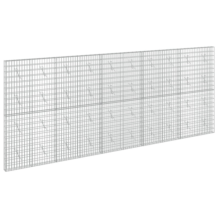 Gabion cu Sârmă de 5 mm și Plasă de 5x10 cm 500x10x200 cm WALTI