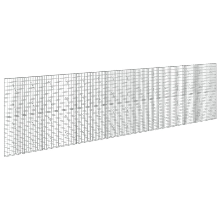 Gabion cu Sârmă de 5 mm și Plasă de 5x10 cm 750x10x200 cm WALTI
