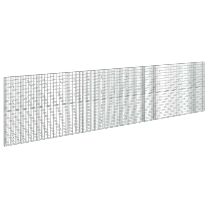 Gabion cu Sârmă de 5 mm și Plasă de 5x10 cm 800x10x200 cm WALTI