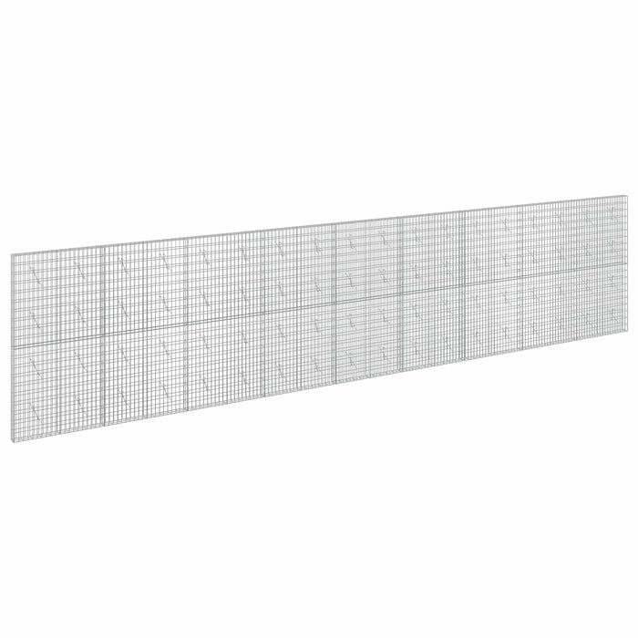 Gabion cu Sârmă de 5 mm și Plasă de 5x10 cm 900x10x200 cm WALTI