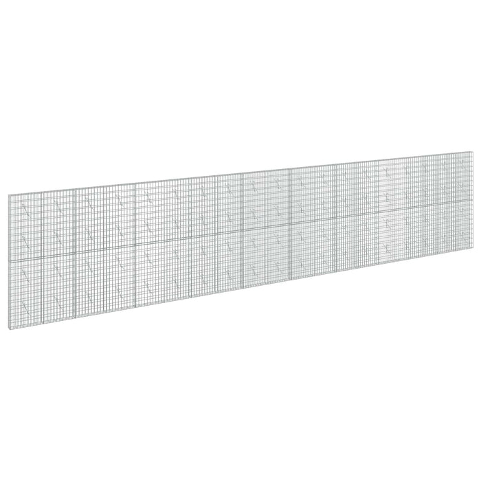 Gabion cu Sârmă de 5 mm și Plasă de 5x10 cm 950x10x200 cm WALTI