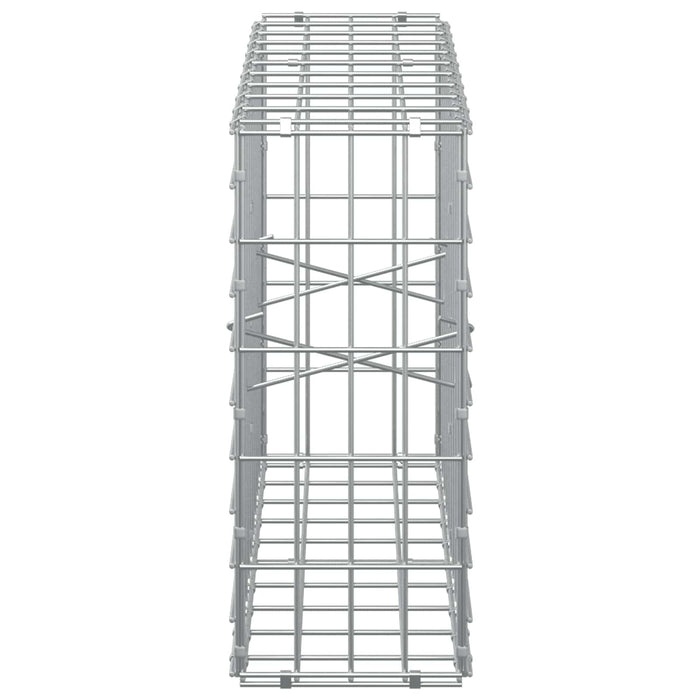 Gabion cu Sârmă de 5 mm și Plasă de 5x10 cm 100x20x50 cm WALTI