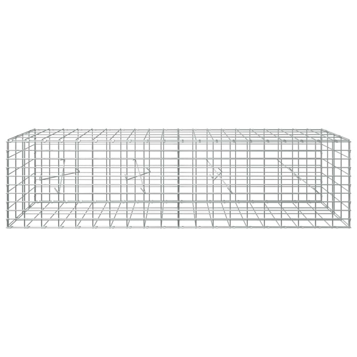 Gabion cu Sârmă de 5 mm și Plasă de 5x10 cm 200x20x50 cm WALTI