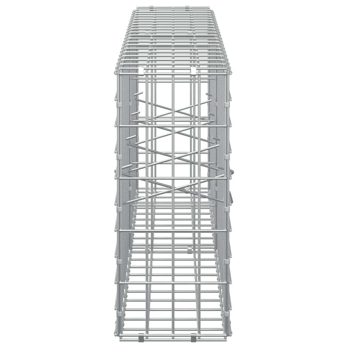 Gabion cu Sârmă de 5 mm și Plasă de 5x10 cm 200x20x50 cm WALTI