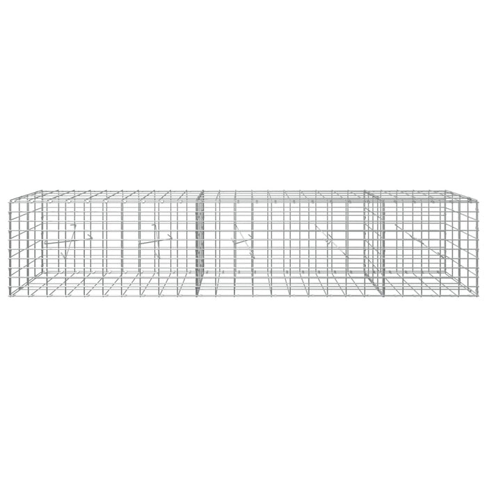 Gabion cu Sârmă de 5 mm și Plasă de 5x10 cm 250x20x50 cm WALTI