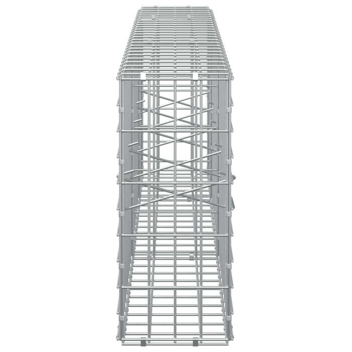Gabion cu Sârmă de 5 mm și Plasă de 5x10 cm 250x20x50 cm WALTI