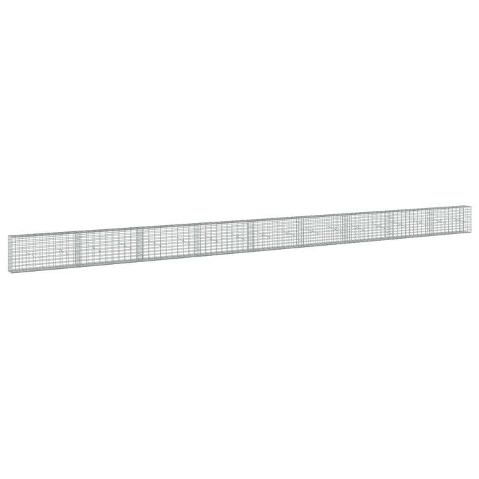 Gabion cu Sârmă de 5 mm și Plasă de 5x10 cm 900x20x50 cm WALTI