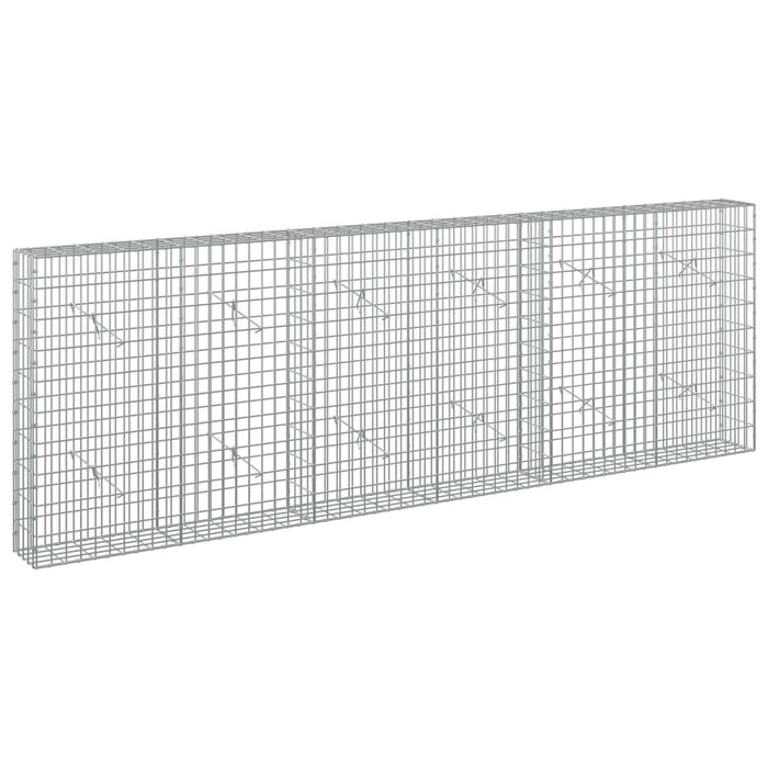 Gabion cu Sârmă de 5 mm și Plasă de 5x10 cm 300x20x100 cm WALTI