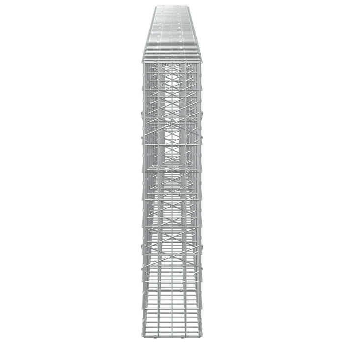 Gabion cu Fir de 5 mm și Plasă de 5x10 cm 650x20x100 cm WALTI