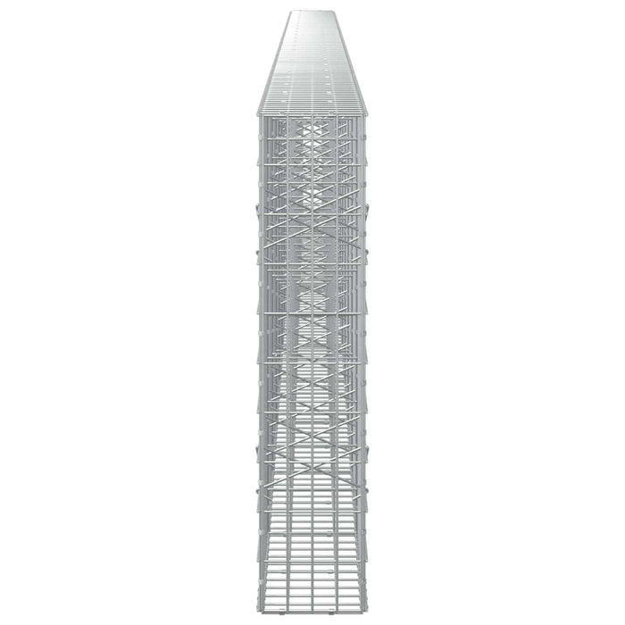 Gabion cu Sârmă de 5 mm și Plasă de 5x10 cm 1150x20x100 cm WALTI