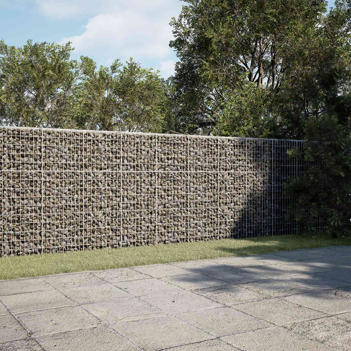 Gabion cu Sârmă de 5 mm și Plasă de 5x10 cm 1000x20x150 cm WALTI