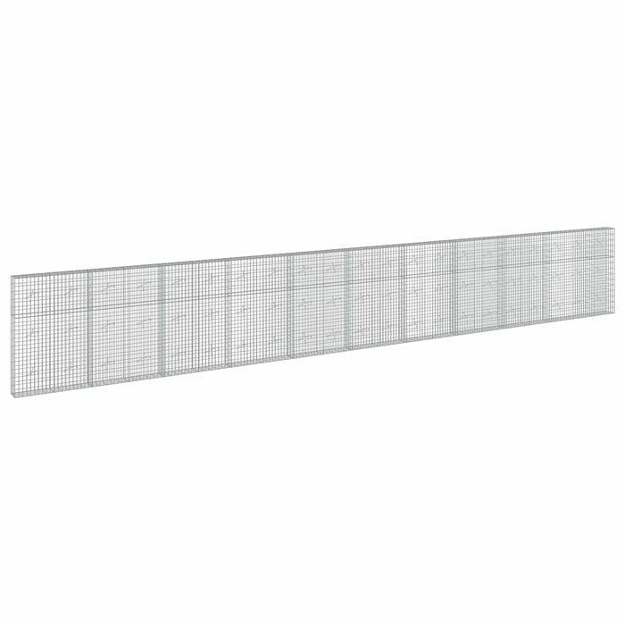 Gabion cu Fir de 5 mm și Plasă de 5x10 cm 1050x20x150 cm WALTI
