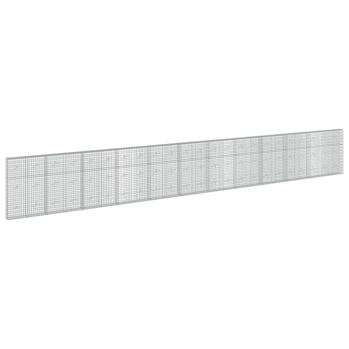 Gabion cu Fir de 5 mm și Plasă de 5x10 cm 1150x20x150 cm WALTI