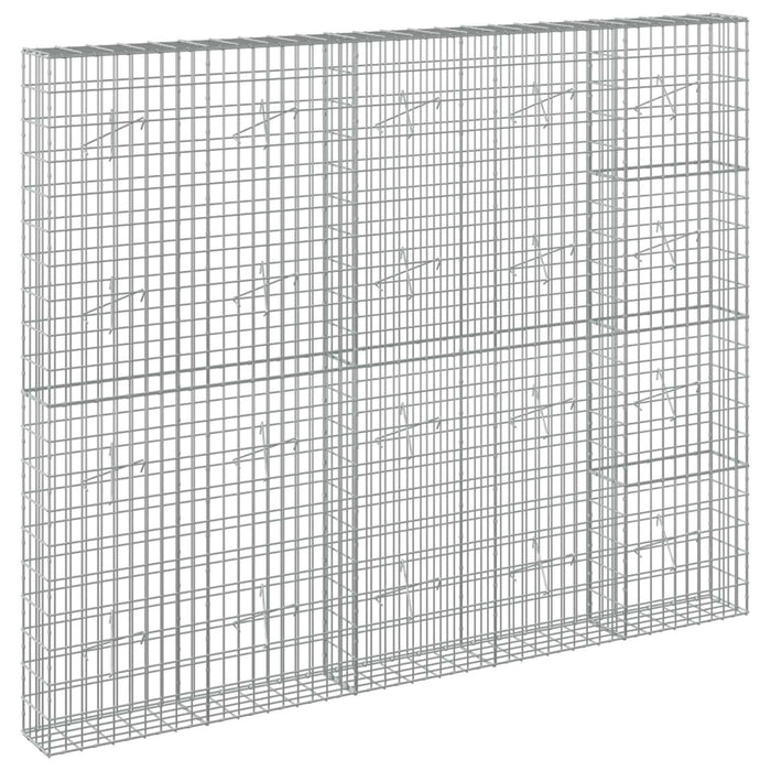 Gabion cu Fir de 5 mm și Plasă de 5x10 cm 250x20x200 cm WALTI