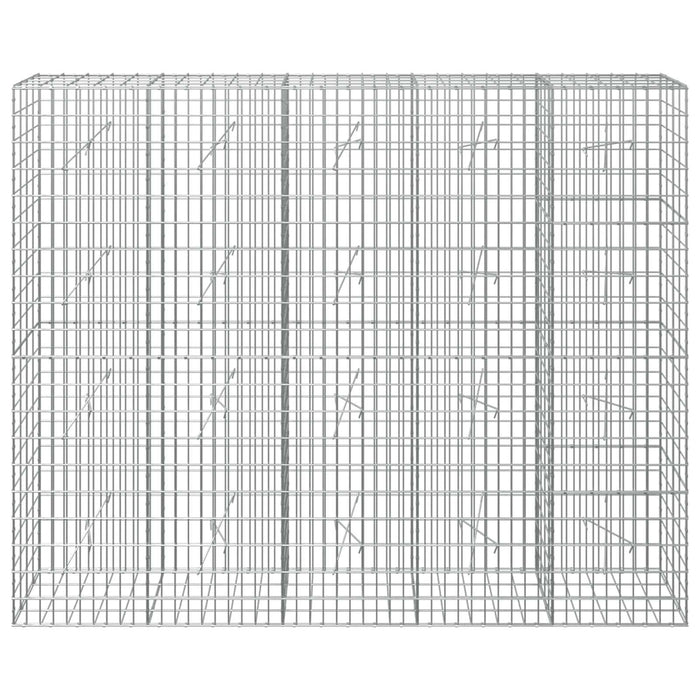 Gabion cu Fir de 5 mm și Plasă de 5x10 cm 250x20x200 cm WALTI