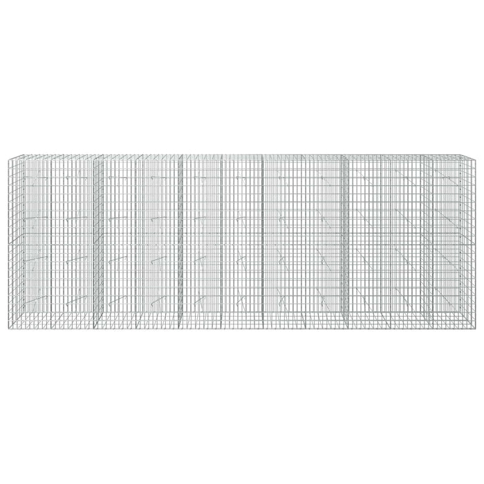 Gabion cu Fir de 5 mm și Plasă de 5x10 cm 550x20x200 cm WALTI