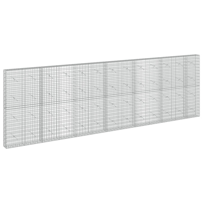 Gabion cu Sârmă de 5 mm și Plasă de 5x10 cm 650x20x200 cm WALTI