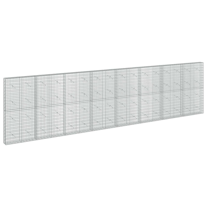 Gabion cu Sârmă de 5 mm și Plasă de 5x10 cm 800x20x200 cm WALTI
