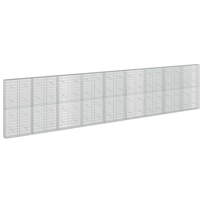 Gabion cu Sârmă de 5 mm și Plasă de 5x10 cm 900x20x200 cm WALTI