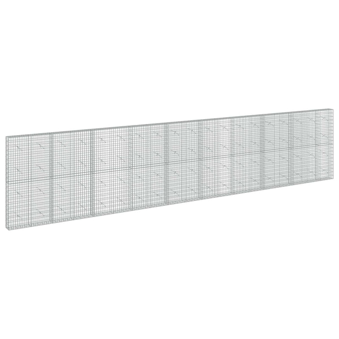 Gabion cu Sârmă de 5 mm și Plasă de 5x10 cm 950x20x200 cm WALTI