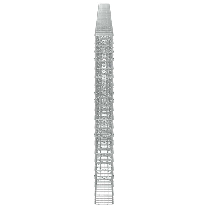 Gabion cu Sârmă de 5 mm și Plasă de 5x10 cm 950x20x200 cm WALTI