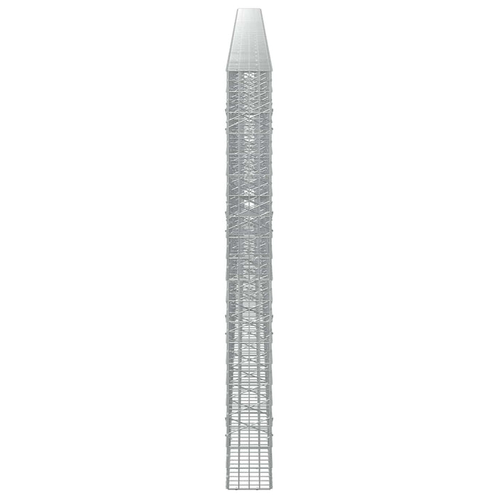Gabion cu Sârmă de 5 mm și Plasă de 5x10 cm 1200x20x200 cm WALTI