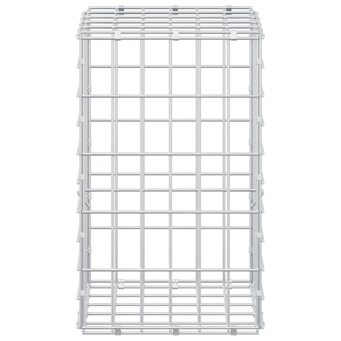 Gabion cu Sârmă de 5 mm și Plasă de 5x10 cm 50x30x50 cm WALTI